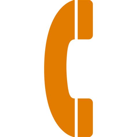 Phone Icon Orange