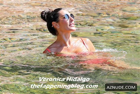 Veronica Hidalgo Seen In A Bikini While Shooting In Costa Brava Aznude