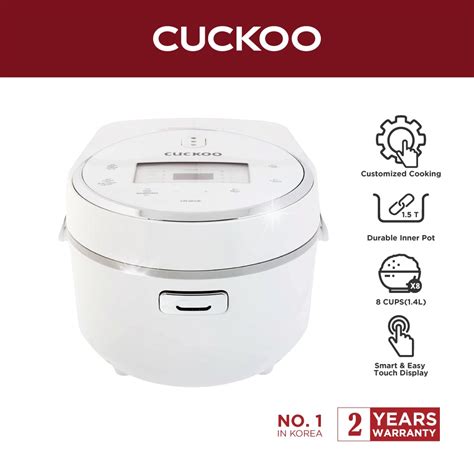 Cuckoo Cr F Liter Micom Rice Cooker And Warmer Shopee Malaysia