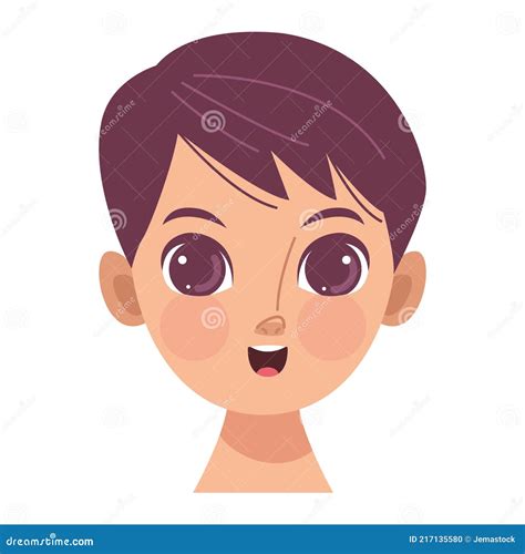 Happy Little Boy Stock Vector Illustration Of Schoolboy 217135580