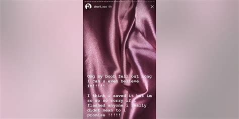 Charli Xcx Suffers Wardrobe Malfunction During Taylor Swift Reputation