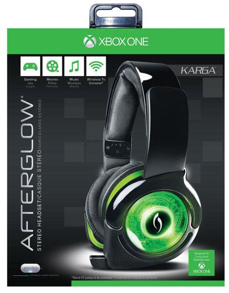Afterglow Karga Xbox One Wired Headset Games Accessories