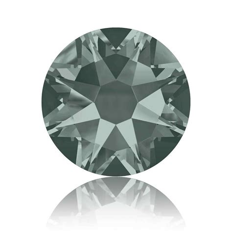 Swarovski Crystal Flat Back Rhinestones No Hotfix Black Diamond