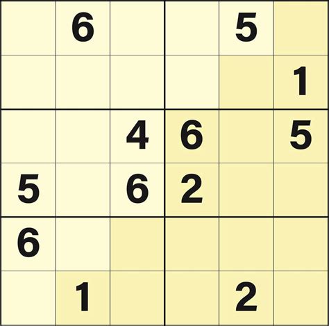 5 Best Images Of Easy 6x6 Sudoku Printable Puzzles For Kids Kids Easy