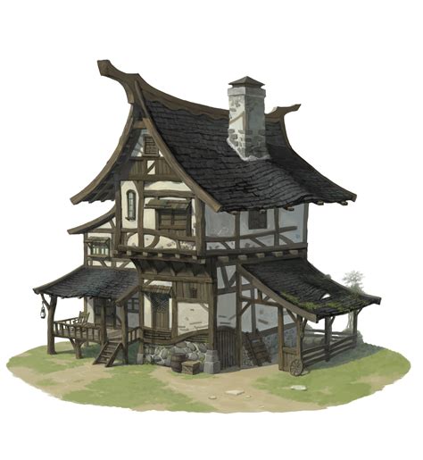 Artstation Medieval House