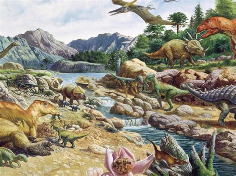 Era Mesozoica Dinosaurio Fondo De Pantalla 1600x1200 Wallpapertip