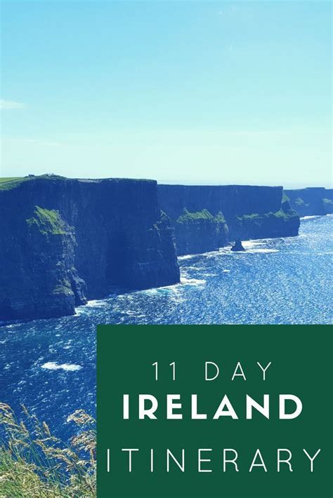 Ireland Itinerary Part 1 Vacation Trips Day Tours Ireland