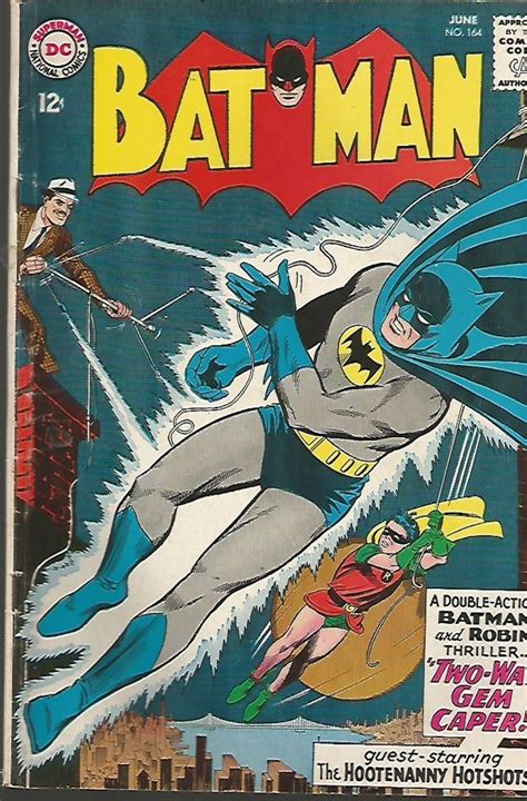 Batman 164 Dc Comics 1965 Silver Age Batman Comic Books Batman