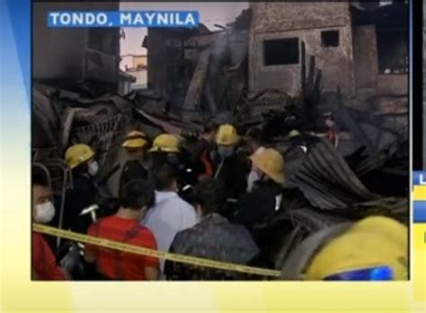 2 Dead 6 Families Lost Homes In Tondo Fire —bfp Gma News Online