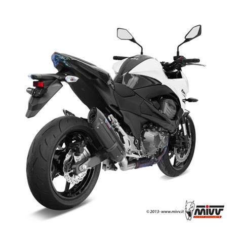 Escape Homologado Mivv Suono En Acero Negro Para Kawasaki Z Z