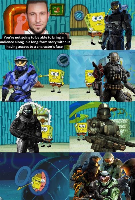 Made My Own Version Of This Using Halo Characters Rhalomemes