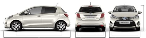 Toyota Yaris And Yaris Hybrid Compact City Car