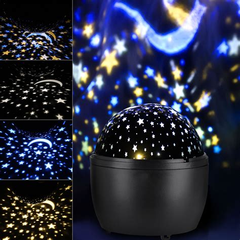 Tsv Starry Sky Night Lights For Kids And Baby With Color Changing Star