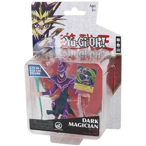 Yu Gi Oh Dark Magician Articulated Figure With Miniature Card For Ages 8