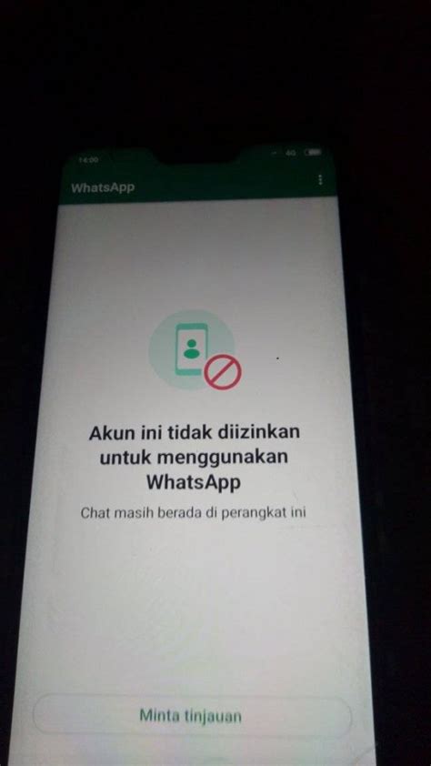 Akun Ini Tidak Diizinkan Untuk Menggunakan Whatsapp Homecare24