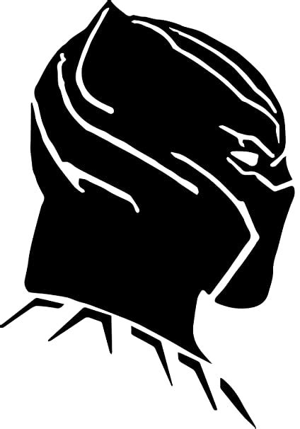 Black Panther Logo Drawing