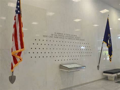 Cia Honors Fallen In Annual Ceremony Four Stars Were Added To Memorial