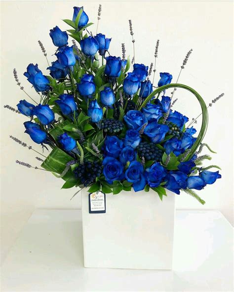 Blue Rose Bouquet Baby Blue Aesthetic Rose Arrangements Floral