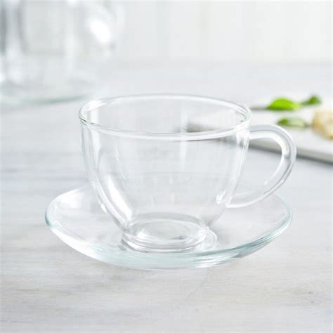 Glass Tea Cup And Saucer Home Accessories Sale The White Company Glass Tea Cups Glass Tea