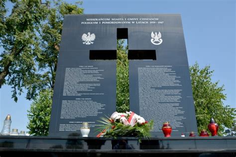 W Cieszanowie I W Gorajcu Uczczono Pomordowanych Przez Oun Upa Polaków