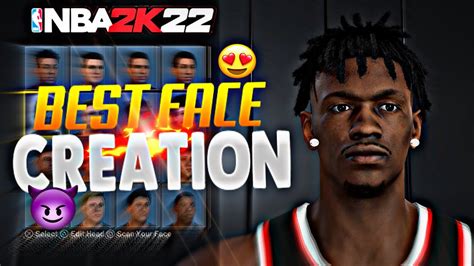 New Best Face Creation On Nba 2k22 Current Gen 😈 Youtube