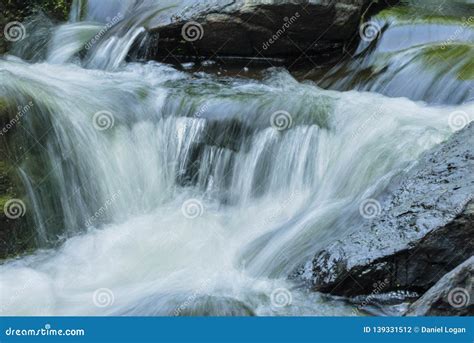 Water Rushing Over Rocks In Blackstone Gorge Stock Photo Image Of