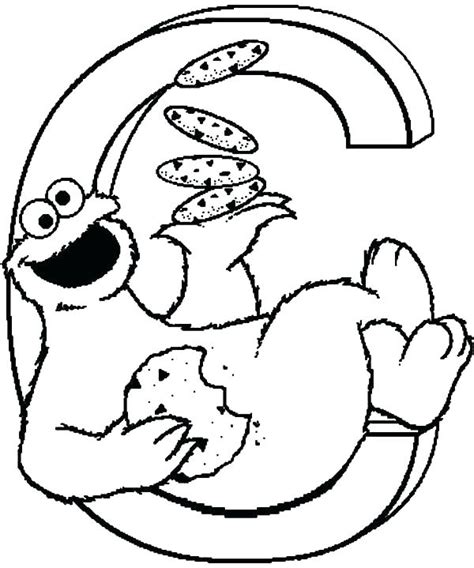 Cookie monster coloring pages free printable page sheet. Cookie Monster Coloring Page at GetColorings.com | Free ...
