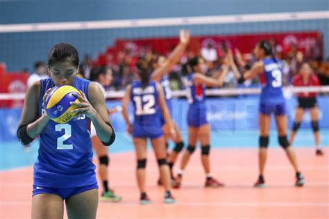 philippines bows to thailand in the 2018 asian games women s volleyball