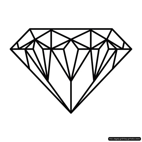 Diamond Drawing Drawing Of A Diamond Art Ideas Prepossessing Diamonds