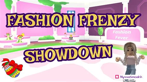 Ultimate Fashion Frenzy Showdown In Roblox Adopt Me 🌟🐾👗 Day 7 Of 30