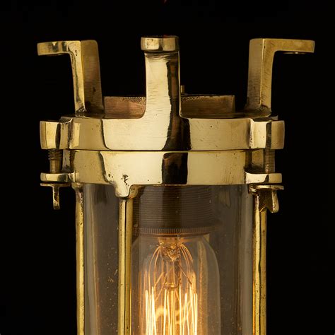 Fixed Ships Caged Glass Ceiling Light • Edison Light Globes Pty Ltd
