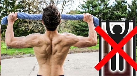 How To Do Pull Ups At Home Without Bar Pull Up Alternatives Youtube