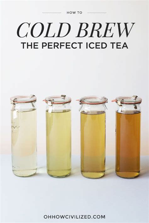 cold brew tea what it is and how to make it properly in 2023 brewing tea iced green tea cold