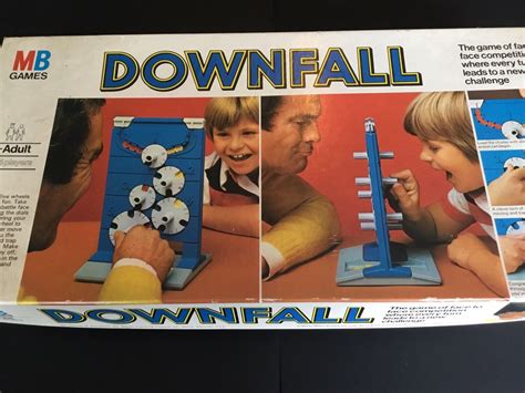 Downfall Board Game Complete Vintage 1977 Long Box Edition By Mb Games