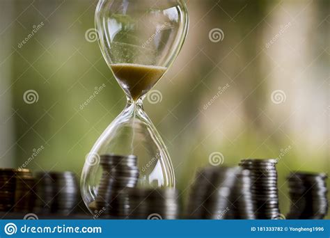 Hourglass And Money Accumulation Of Wealth And The Passage Of Time