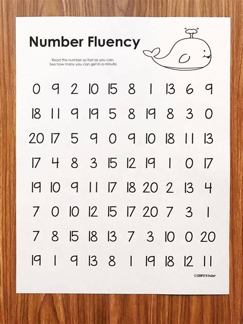 How To Learn To Read Numbers Lori Sheffields Reading Worksheets