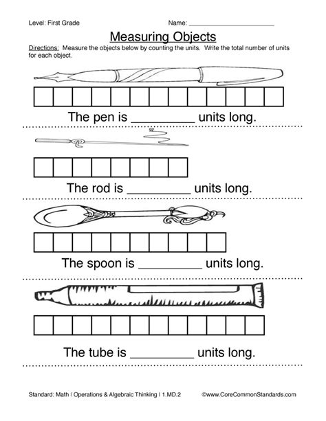 First Grade Common Core Worksheets | Have Fun Teaching