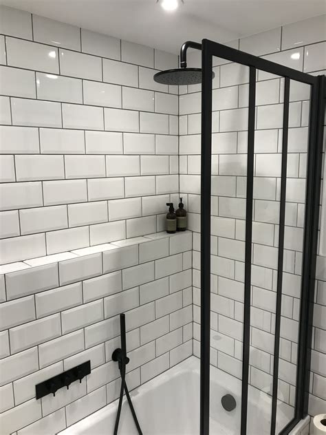 Grey Metro Tiles Bathroom Tile Bathroom Bathroom Ideas Home Room