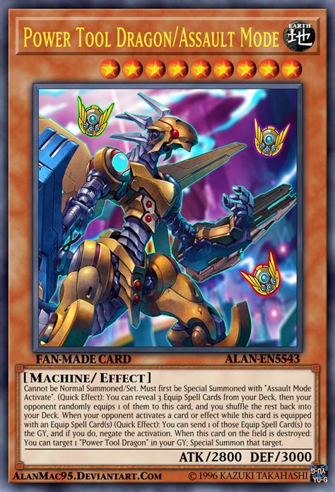 Power Tool Dragonassault Mode By Alanmac95 On Deviantart Yu Gi Oh