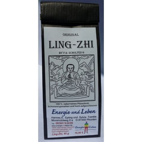 Original Ling Zhi Pilzschrot 45 G Energie Und Leben Innovative