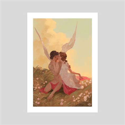 Cupid And Psyche By Awanqi