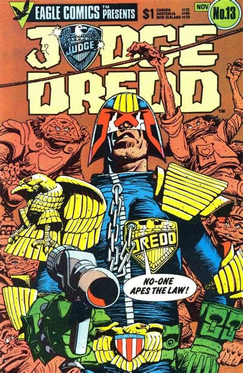 2000 Ad Judge Dredd Reprint Covers Mick Mcmahon Mick