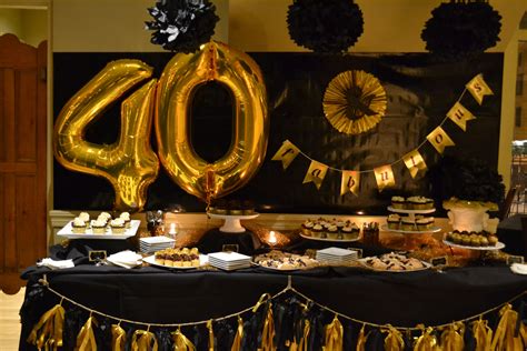 40th Birthday 40th Birthday Decorations 40th Birthday Parties