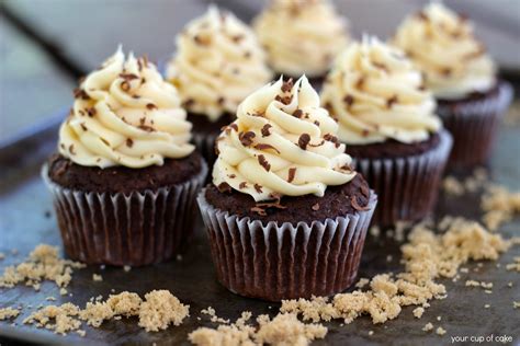 Chocolate Brown Sugar Cupcakes Your Cup Of Cake