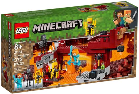 Lego Minecraft 21154 The Blaze Bridge Teton Toys