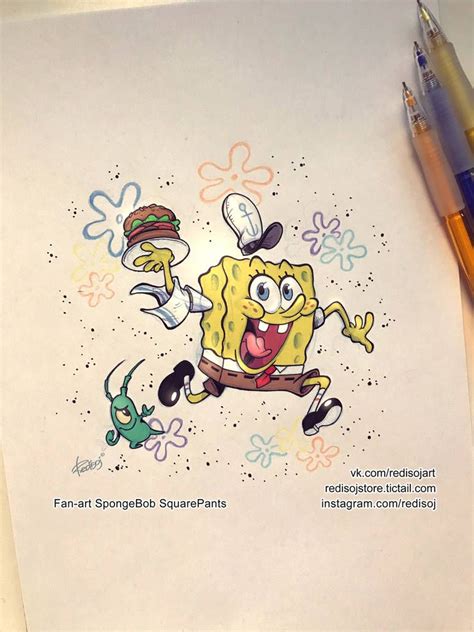 Sponge Bob Fan Art By Redisoj On Deviantart