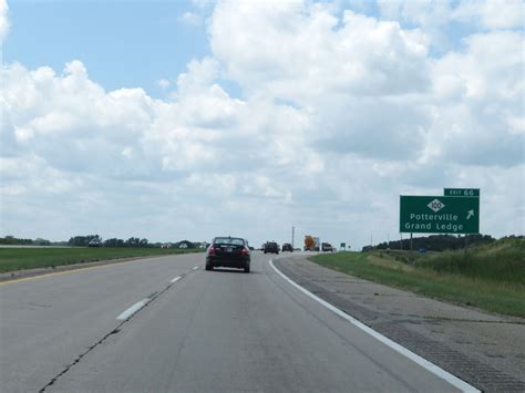 Michigan Interstate 69 Southbound Cross Country Roads