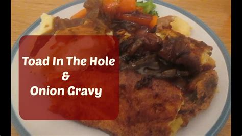 This dish originated in england, but is most commonly referred to there as egg in the basket, though there are many name variations in both. Toad In The Hole & Onion Gravy - YouTube