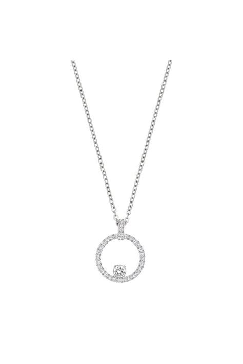 Swarovski Creativity Circle Pendant White 5198686 Jewellery From