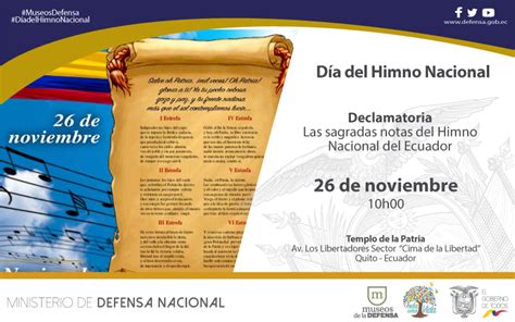 Declaratoria Día Del Himno Nacional Sistema De Museos Y Centros